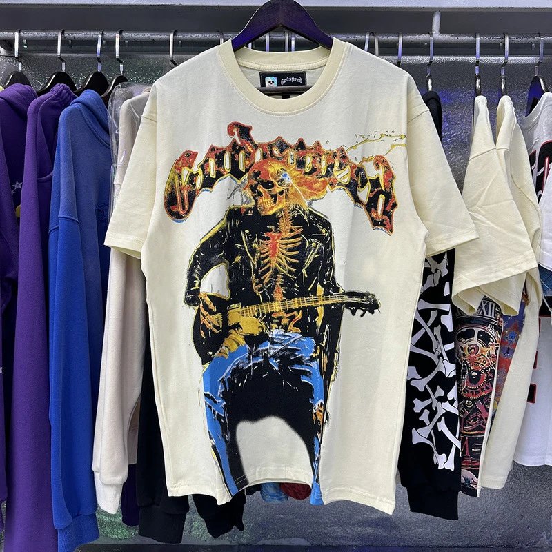 Godspeed Manifested In MMXIII Graphic T-Shirt Beige - 17