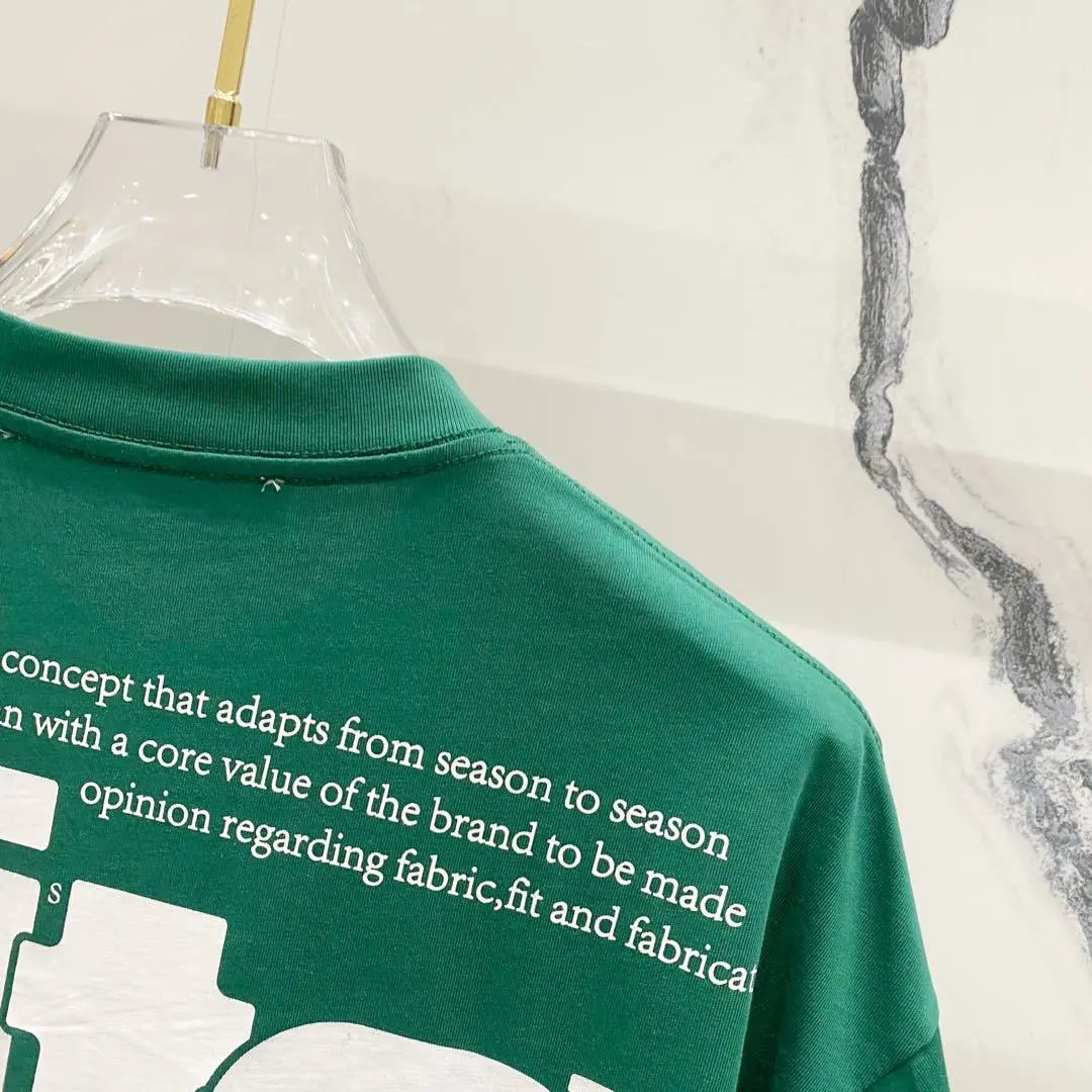 Off-White Industrial Logo T-Shirt Emerald Green T-Shirt - 9