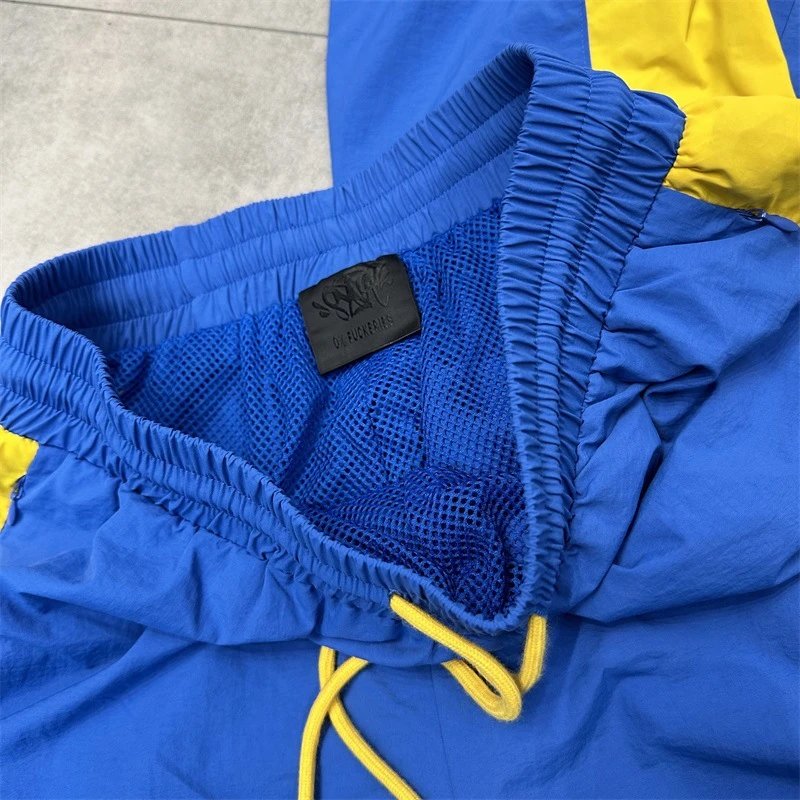 Corteiz Windbreaker Set White and Royal Blue Tracksuit - 11