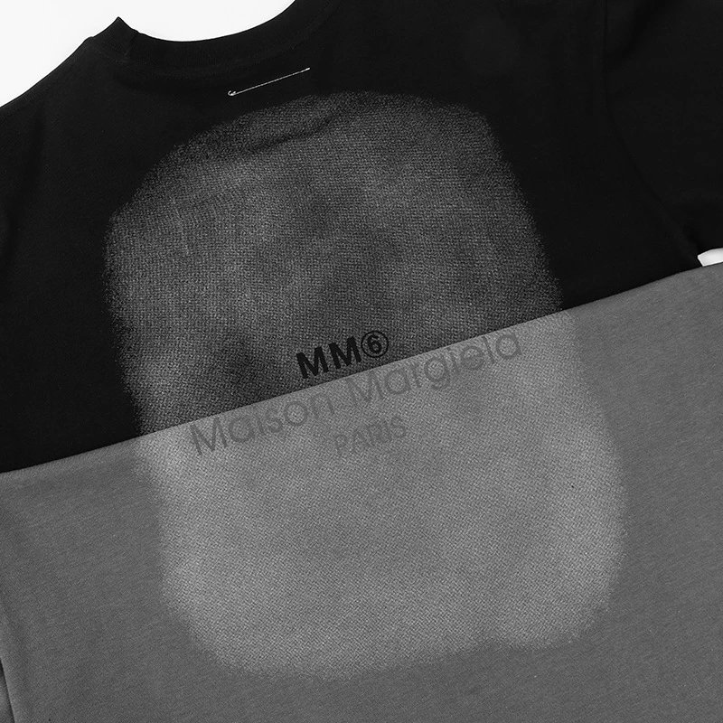 Maison Margiela Paint Splatter Logo T-Shirt Black - 26