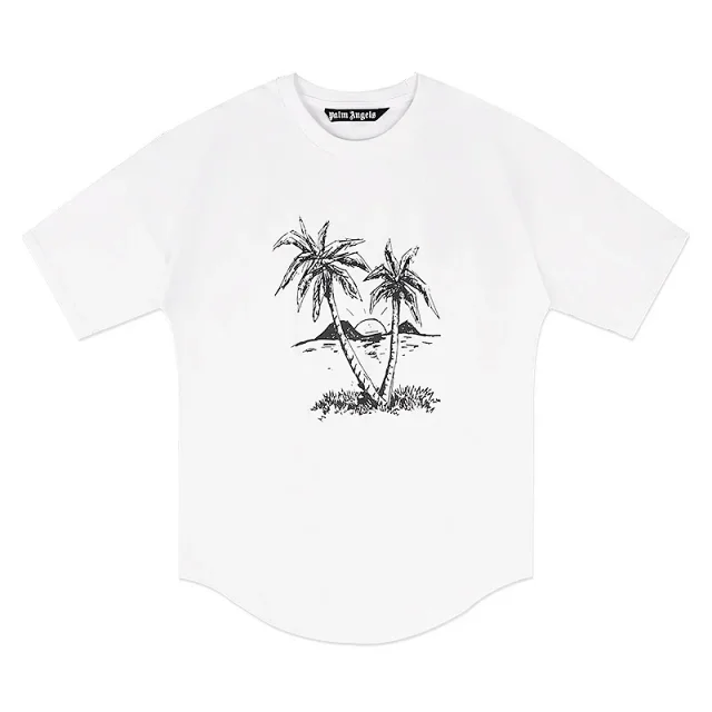 Palm Angels T-Shirts Short-Sleeve Graphic Print product detail image 38
