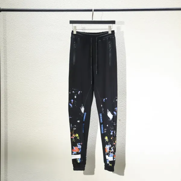Off-White Bolt Print Sweatpants Black - 8