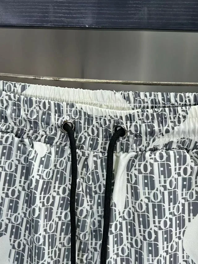Dior Shorts Oblique monogram drawstring product detail image 23
