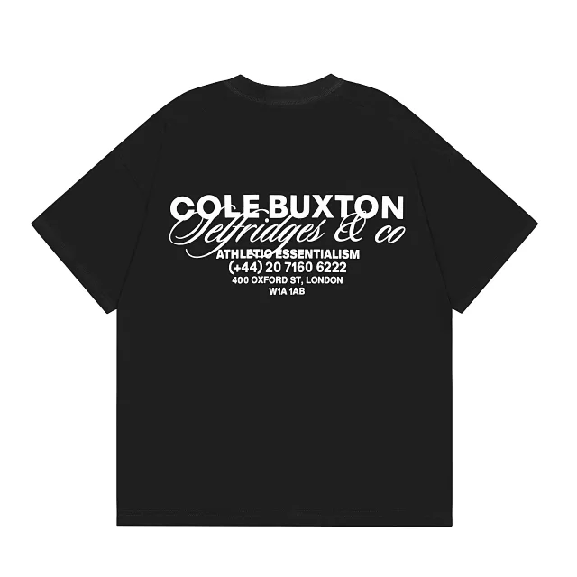 Cole Buxton T-Shirts Short-Sleeve Logo T-Shirt product detail image 54