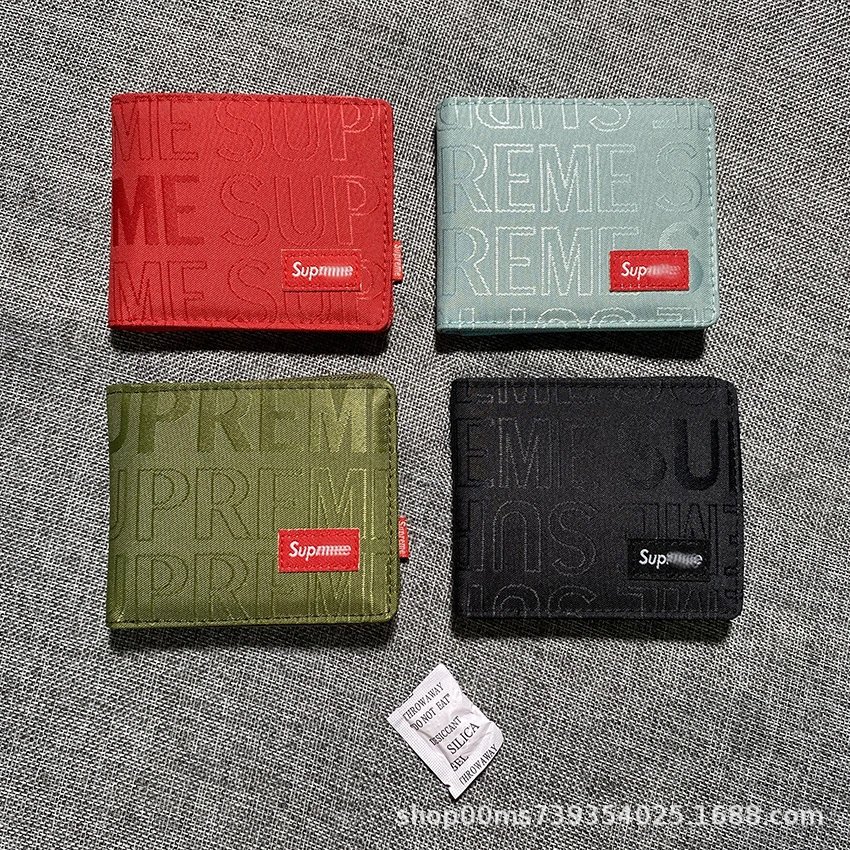 【 DX56-1 】 Wallet Casual Student Short Wallet Portable Zero Wallet Full Embroidery Wallet
