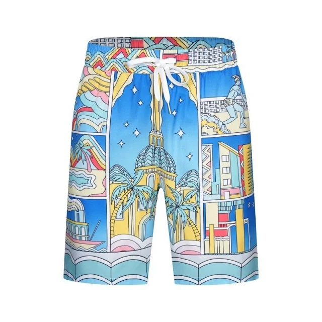 Unbranded Shorts Printed Drawstring Beach product detail image 14