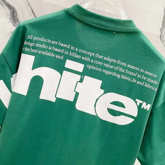 Off-White T-Shirts Arrow Logo Print Crewneck T-Shirt product detail image 3