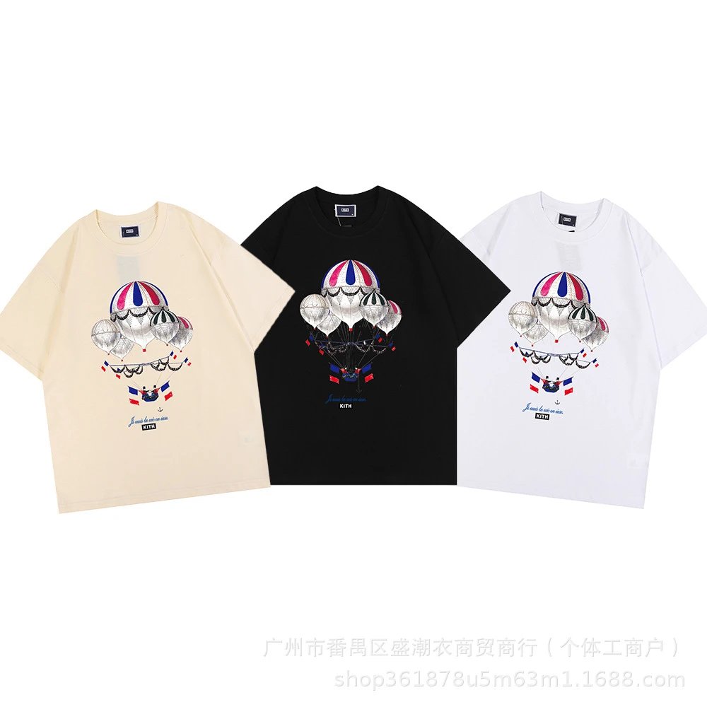 KITH Cloud Deck Black T-Shirt - 6