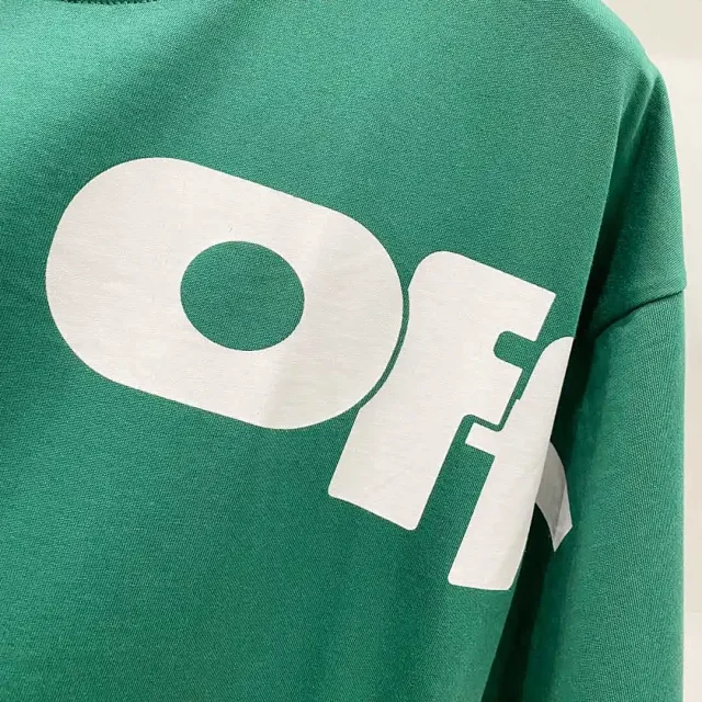Off-White T-Shirts Arrow Logo Print Crewneck T-Shirt product detail image 7