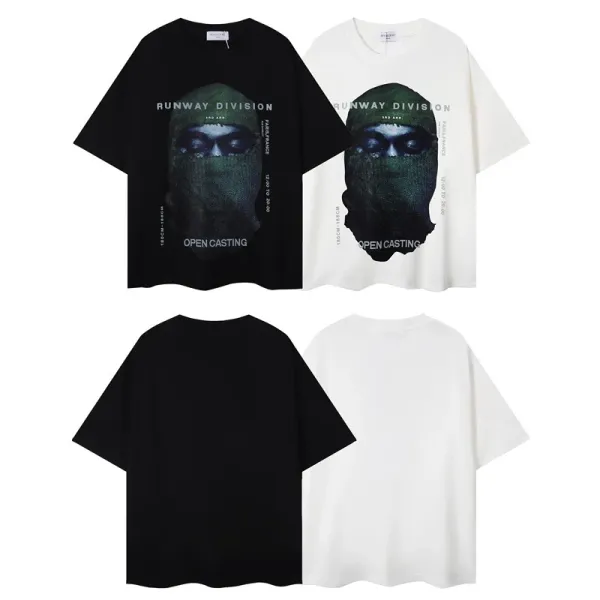 Off-White x Virgil Abloh Balaclava Graphic T-Shirt Black - 34
