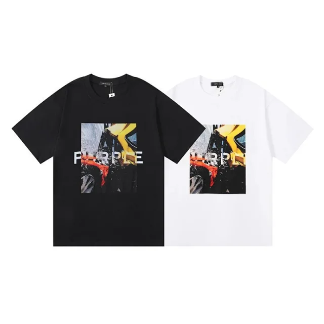 Purple Brand T-Shirts Short-Sleeve Graphic Print product detail image 30
