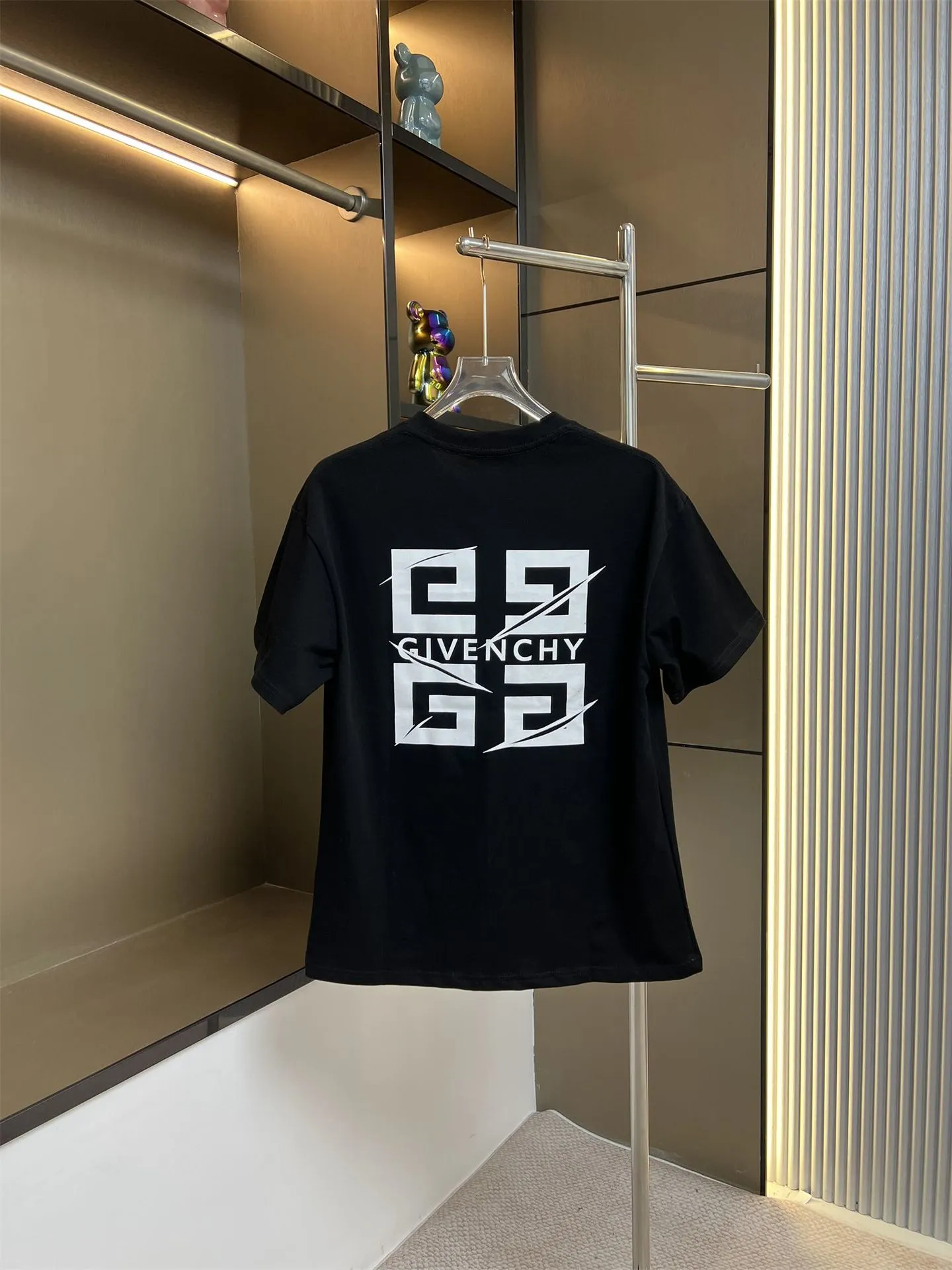 Givenchy 4G knife-print short-sleeved shirt