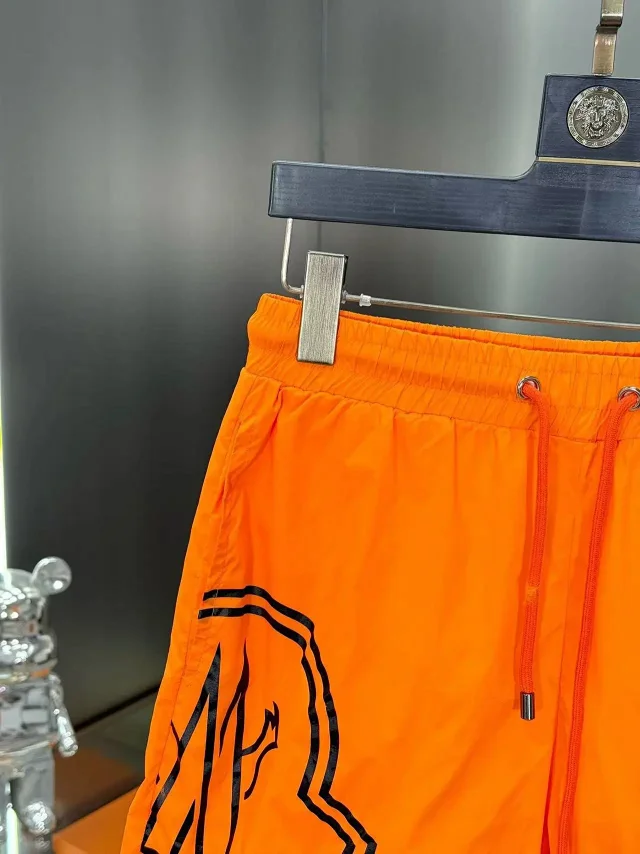 Moncler Swimwear Logo-print drawstring swim shorts product detail image 51