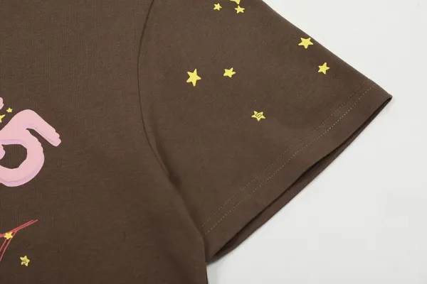 Off-White SOS 5 Graphic Brown T-Shirt - 61