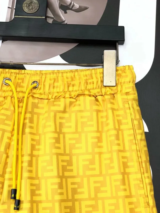 Fendi Shorts FF monogram drawstring product detail image 13