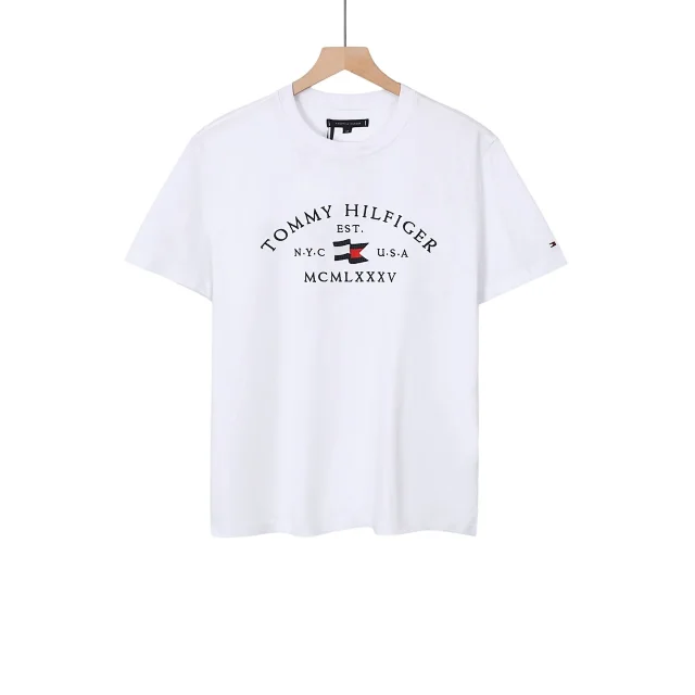 Tommy Hilfiger T-Shirts Short-sleeve crew-neck logo T-shirt product detail image 30