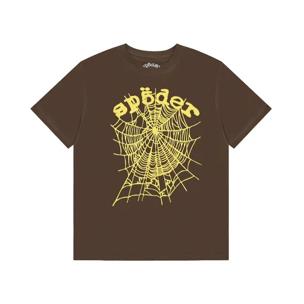 Off-White SOS 5 Graphic Brown T-Shirt - 8