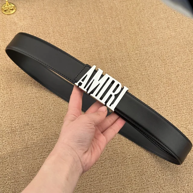 AMIRI Belts Logo Buckle Belt product detail image 8