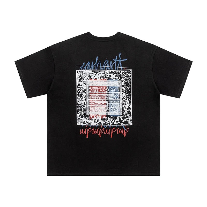 Carhartt WIP Graffiti Cassette Graphic Tee Black