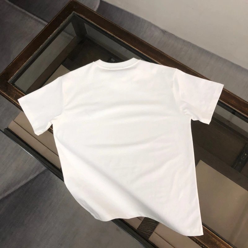Prada Re-Nylon Triangle Logo White T-Shirt - 2