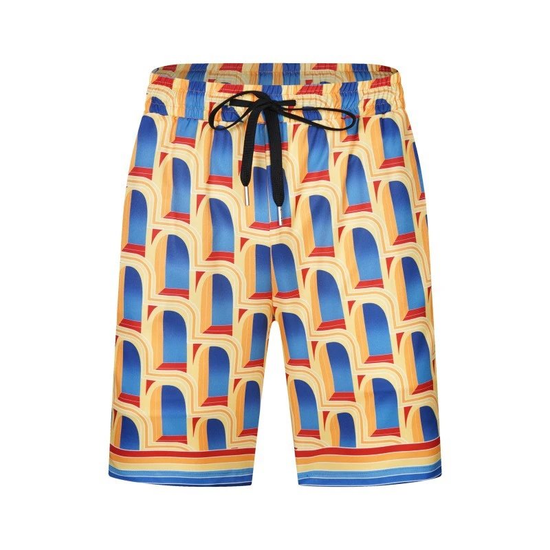 Unbranded Shorts Printed Drawstring Beach — 616#-1