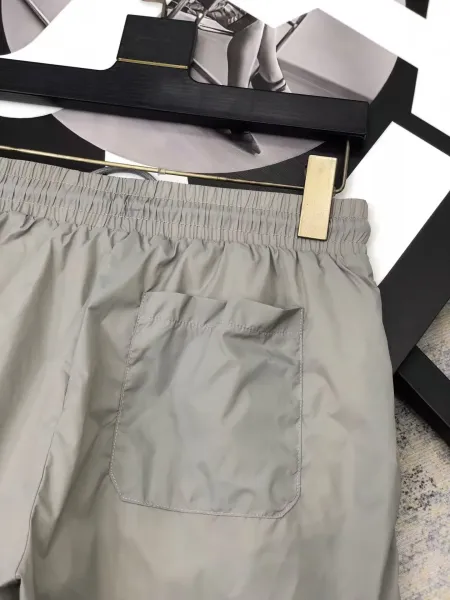 Moncler Logo-Print Nylon Shorts Black - 32