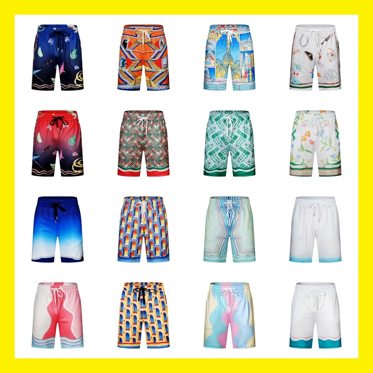 Unbranded Shorts Printed Drawstring Beach image 2