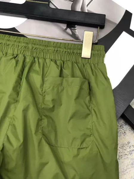 Moncler Logo-Print Nylon Shorts Black - 45