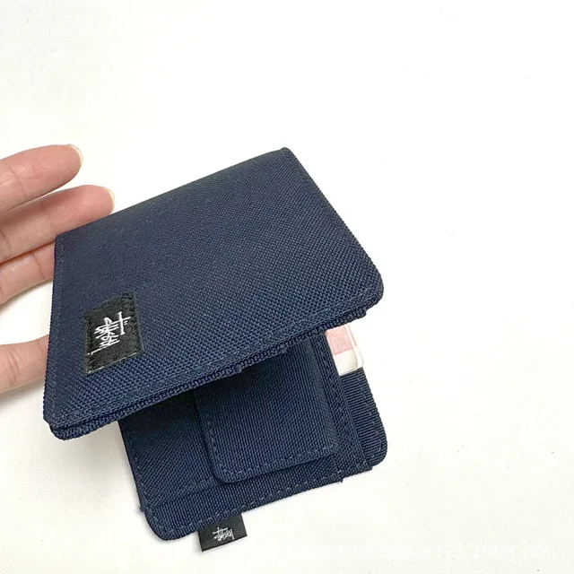 Stussy Wallets & Card Holders Canvas Bifold Wallet product detail image 17
