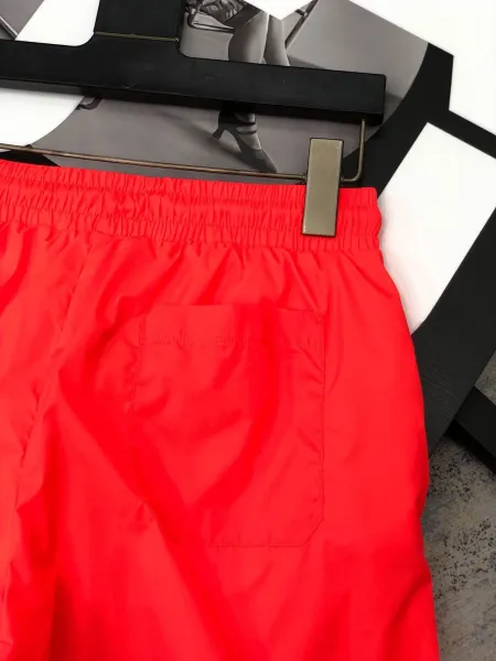 Moncler Logo-Print Nylon Shorts Black - 60