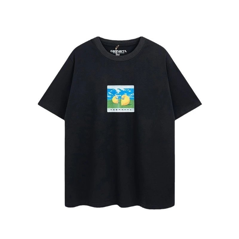 Carhartt Work In Progress Carhartt WIP Script Logo White T-Shirt T-Shirts - 6