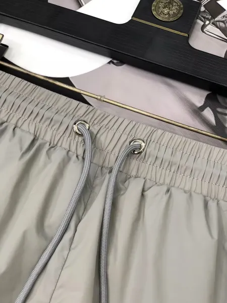 Moncler Logo-Print Nylon Shorts Black - 29