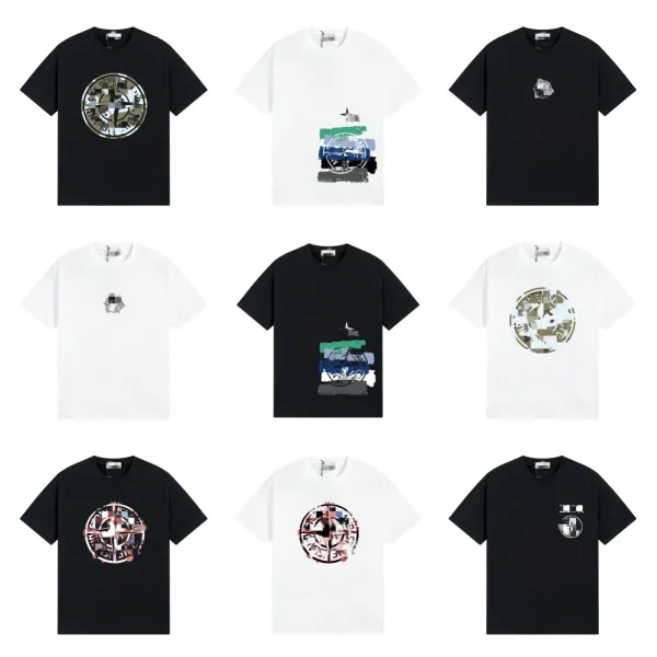 Dior x Stone Island Collaboration Logo T-Shirt White - 2