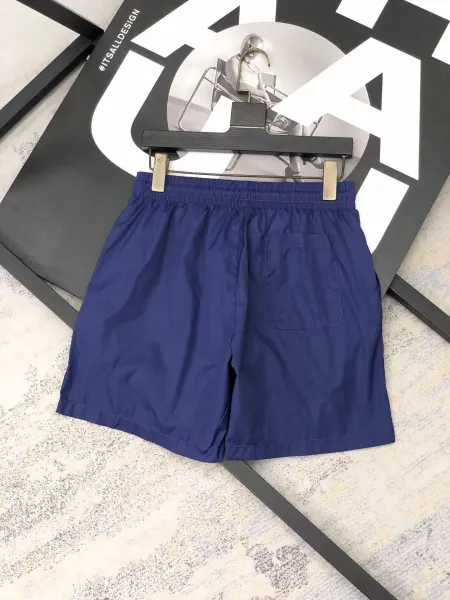 Moncler Logo-Print Nylon Shorts Black - 62