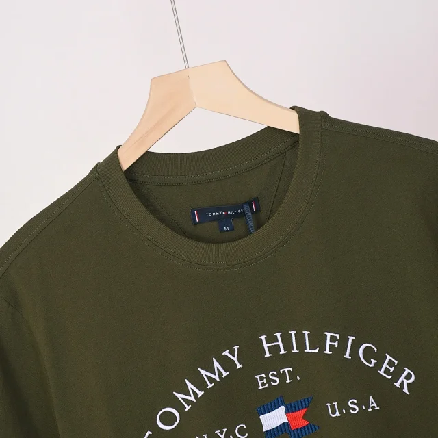 Tommy Hilfiger T-Shirts Short-sleeve crew-neck logo T-shirt product detail image 36