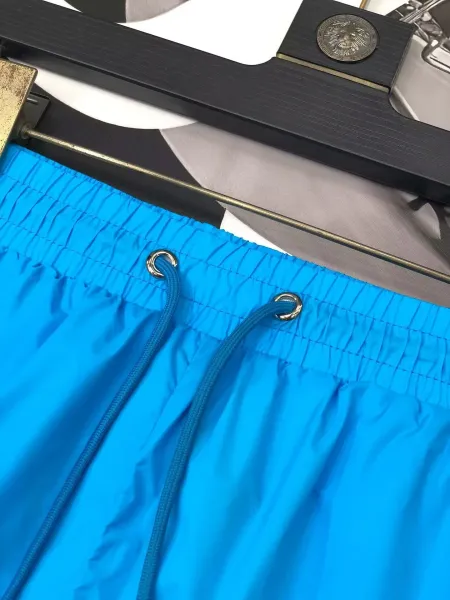 Moncler Logo-Print Nylon Shorts Black - 36