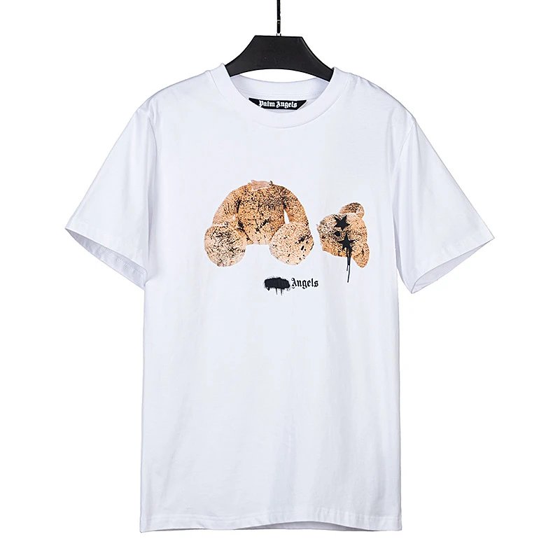 Palm Angels Gothic Logo Black Oversized T-Shirt - 15