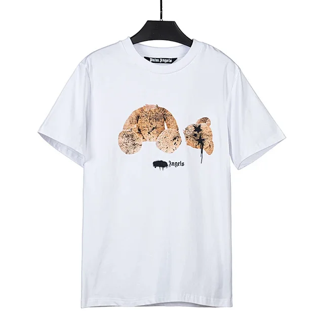 Palm Angels T-Shirts Short-Sleeve Graphic Print product detail image 14