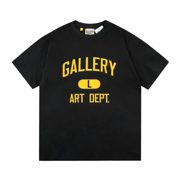 Gallery Dept. Art Dept. Arch Logo Black T-Shirt - 4