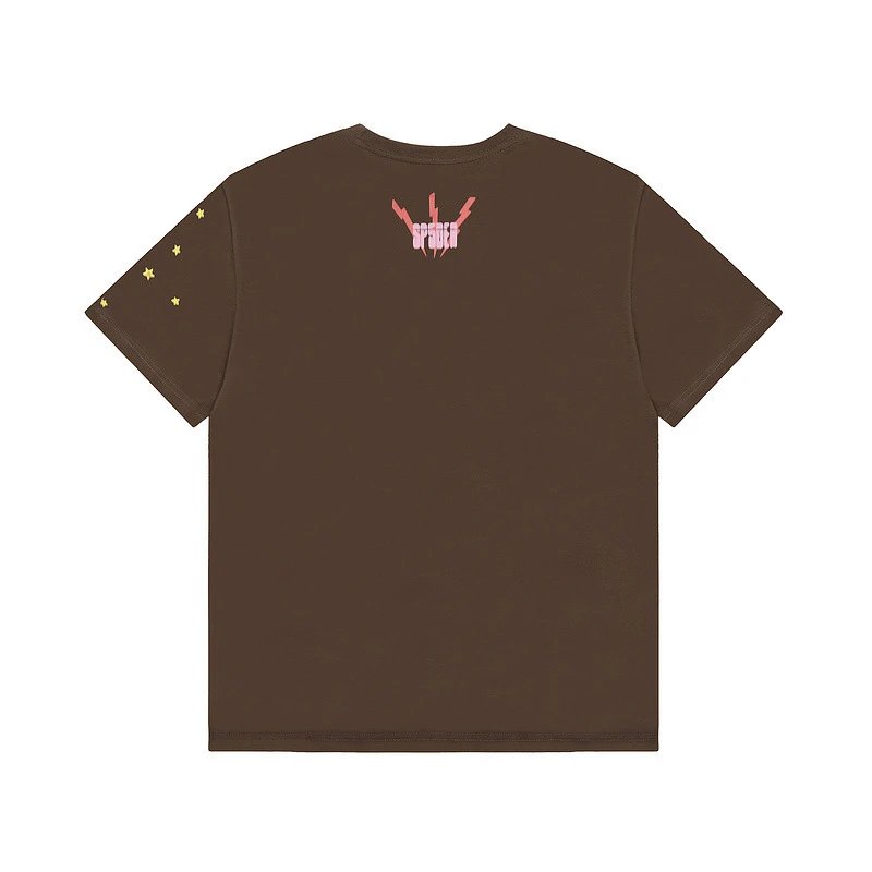Off-White SOS 5 Graphic Brown T-Shirt - 23