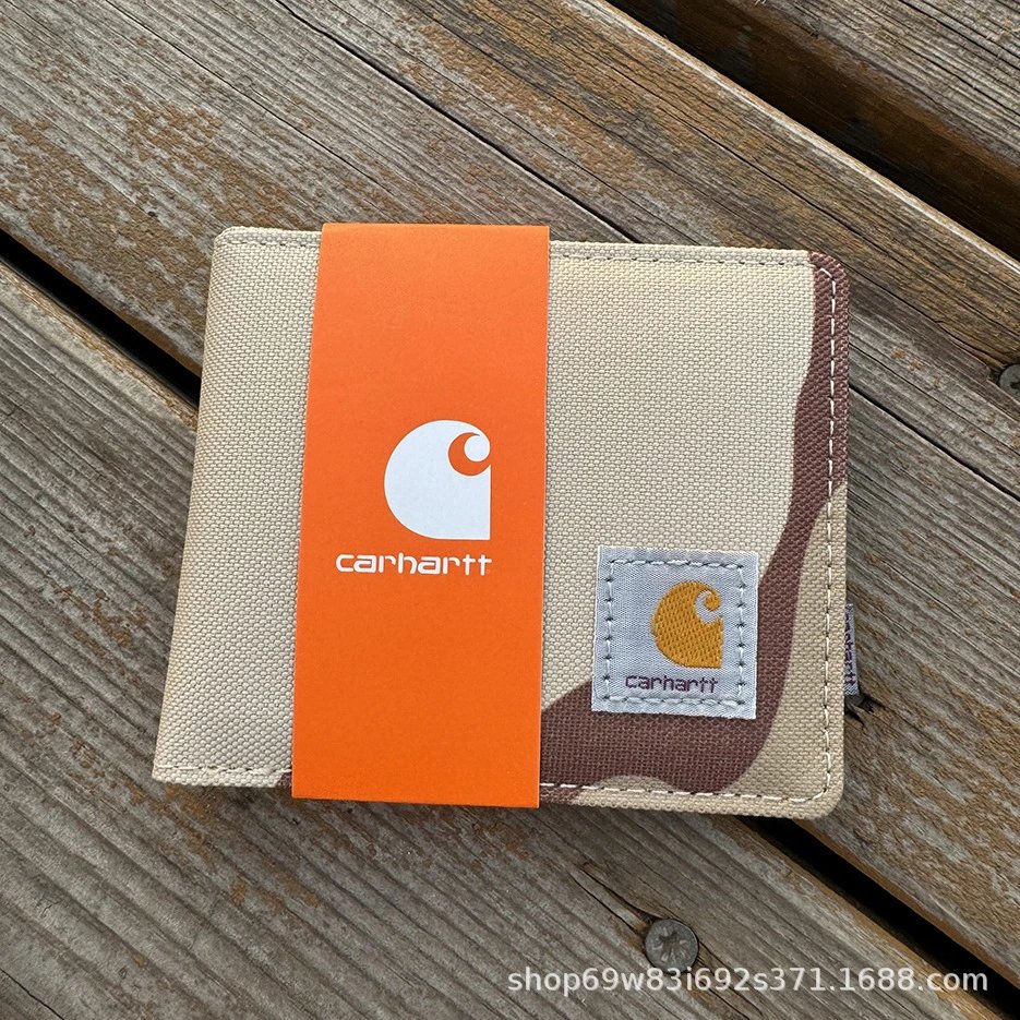 Carhartt Canvas Bifold Wallet Black