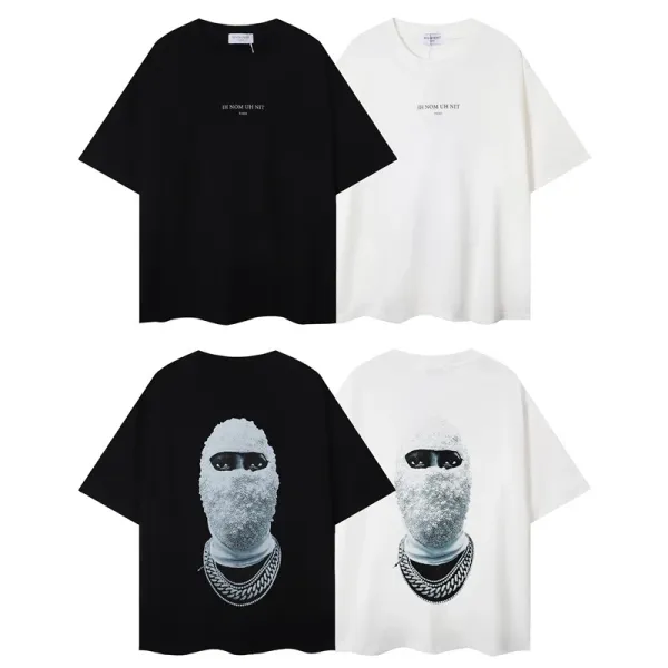 Off-White x Virgil Abloh Balaclava Graphic T-Shirt Black - 36