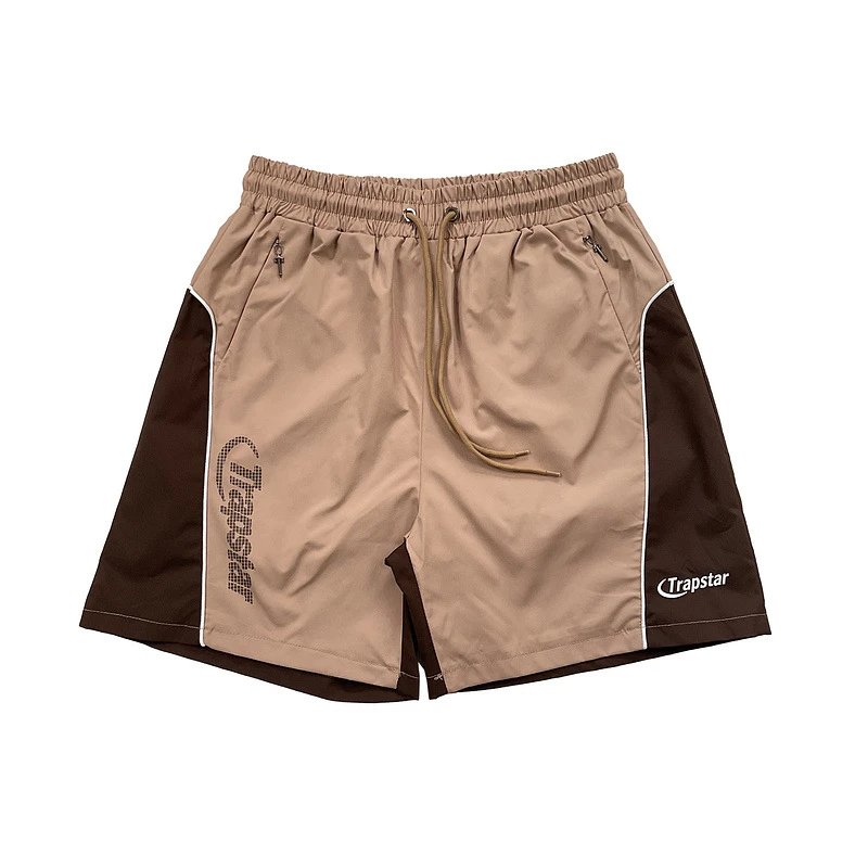 Trapstar Sport Shorts Tan Brown