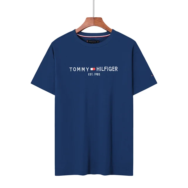 Tommy Hilfiger T-Shirts Short-sleeve crew-neck logo T-shirt product detail image 12