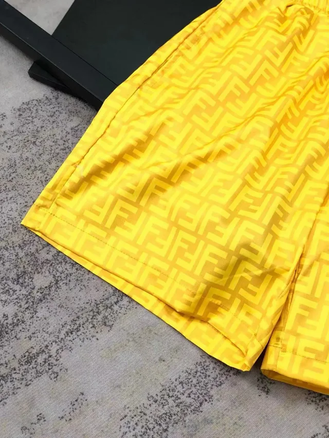 Fendi Shorts FF monogram drawstring product detail image 14