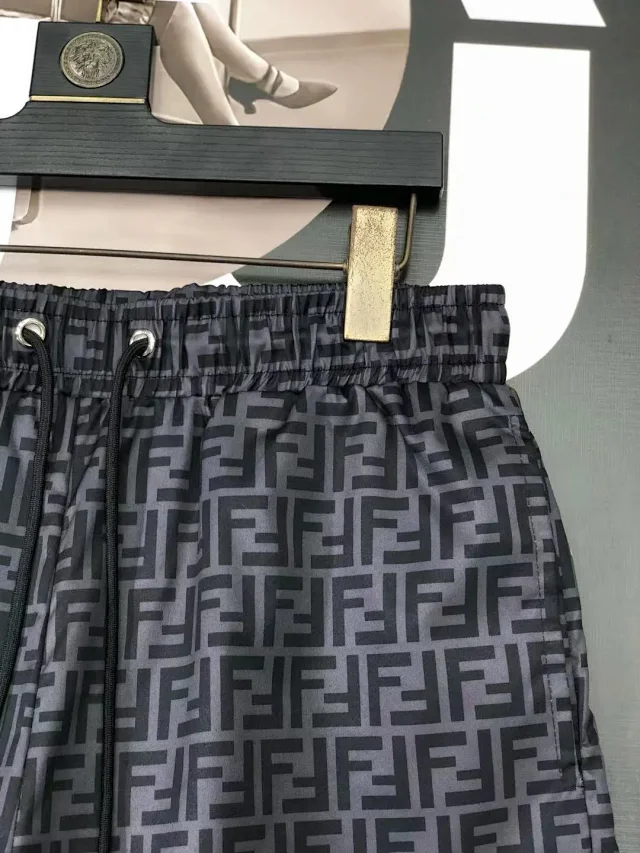 Fendi Shorts FF monogram drawstring product detail image 20
