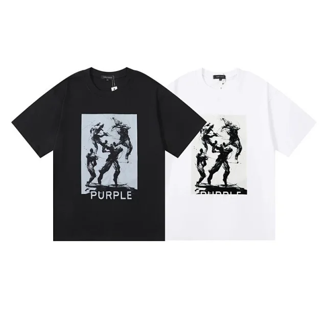Purple Brand T-Shirts Short-Sleeve Graphic Print product detail image 16