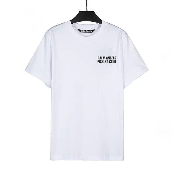 Palm Angels Palm Leaf Graphic Black T-Shirt - 60