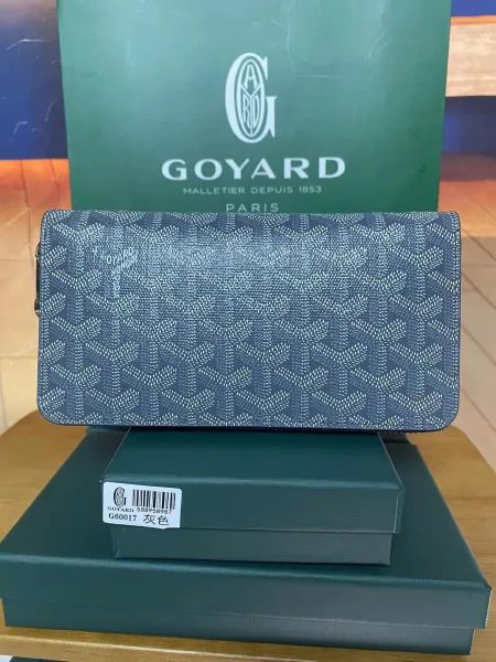Goyard Saint-Louis Long Wallet Gray - 11