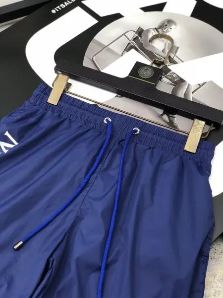 Moncler Logo-Print Nylon Shorts Black - 63